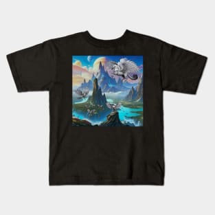 Astral Ivory Majesty Kids T-Shirt